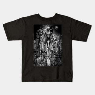 Modern Metropolis Kids T-Shirt